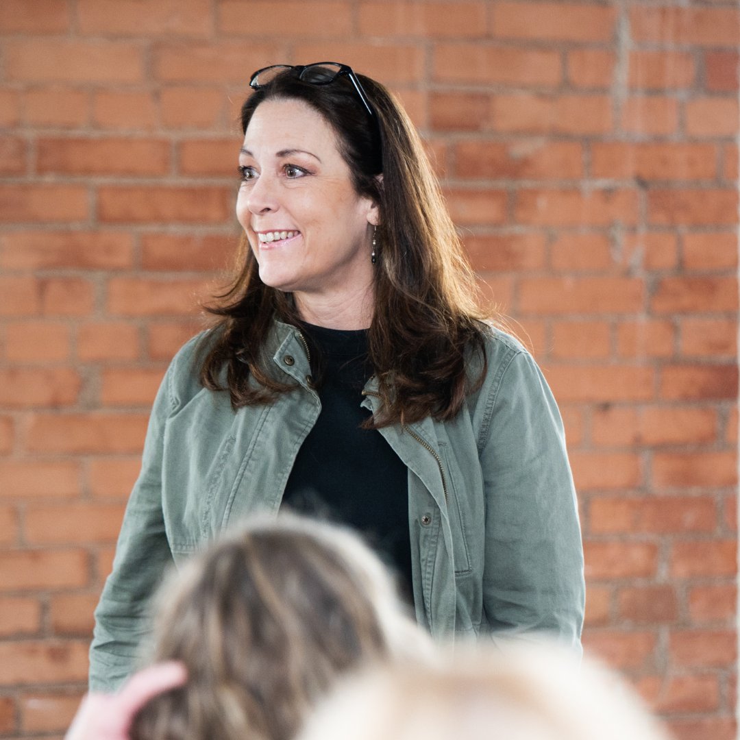 A live coaching session in front of a group